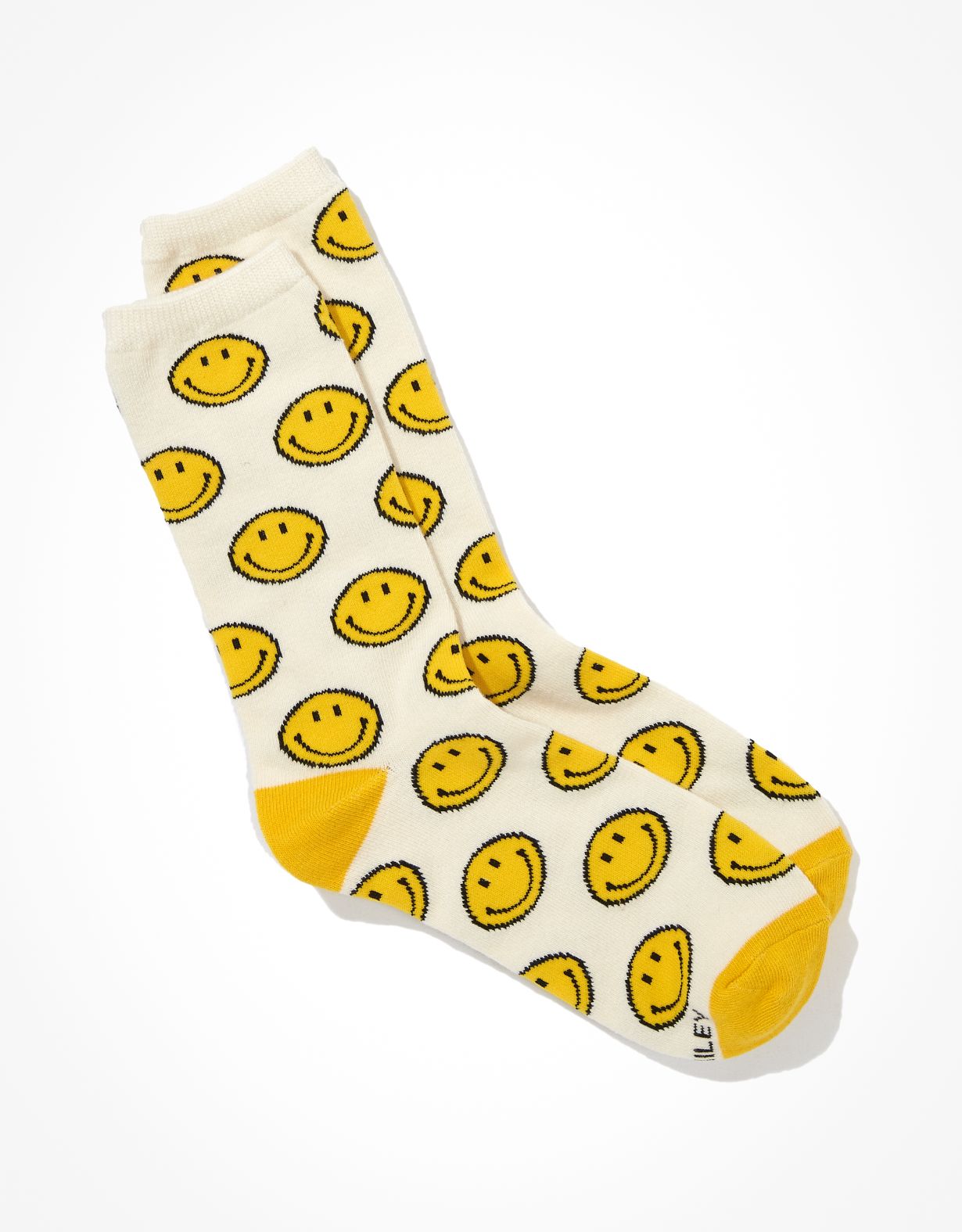 AE Smiley Crew Sock