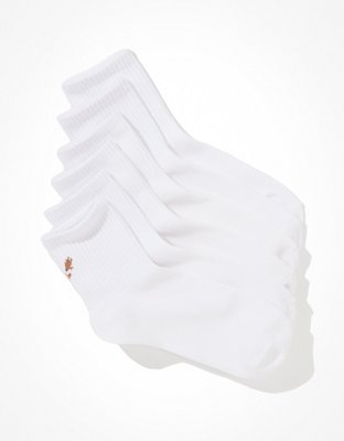 AE Ruffle Trim Boyfriend Sock 3-Pack