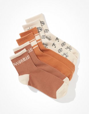 AE Nashville Boyfriend Sock 3-Pack
