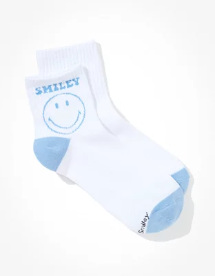 AE Smiley® Boyfriend Socks