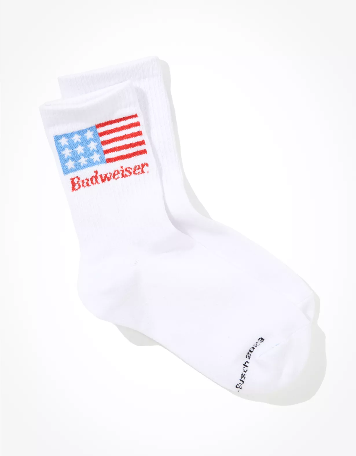 AE Budweiser Flag '90s Crew Socks