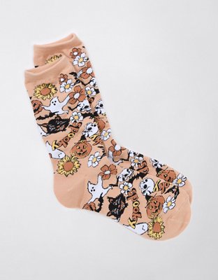 AE Spooky Halloween Crew Socks