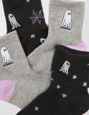 Носки AE Halloween Boyfriend, 2 шт. — American Eagle — фото 2