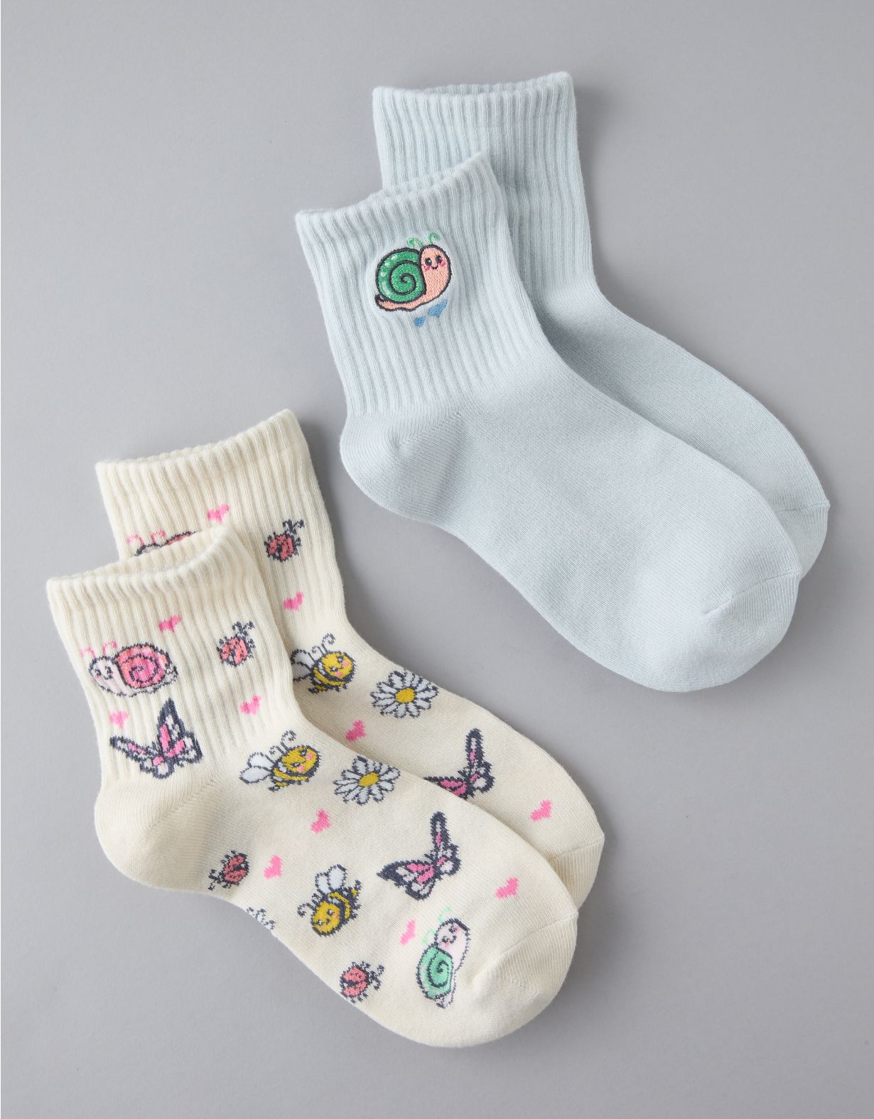 AE Critter Boyfriend Socks 2-Pack