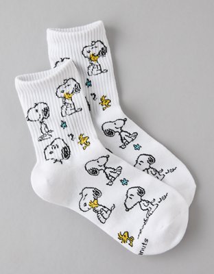 AE Peanuts '90s Crew Socks