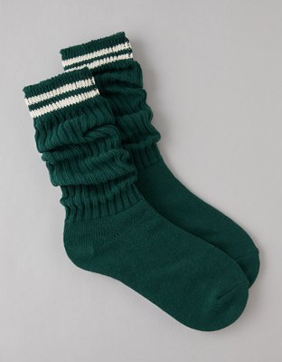 AE Varsity Stripe Slouchy Socks