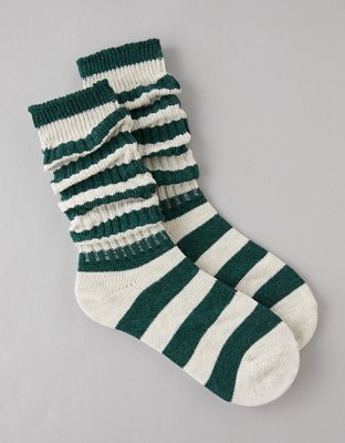 AE Rugby Stripe Slouchy Socks