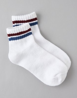 AE Chunky Stripe Boyfriend Socks