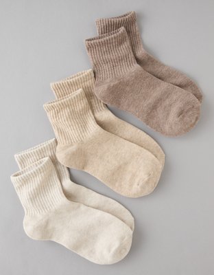 AE Boyfriend Socks 3-Pack