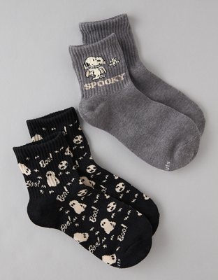 AE Peanuts Vampire Boyfriend Socks 2-Pack