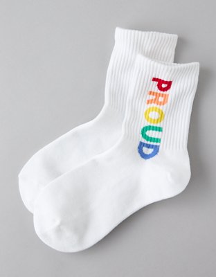 AE Pride Proud 90s Crew Socks