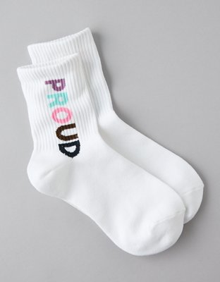 AE Pride Proud 90s Crew Socks