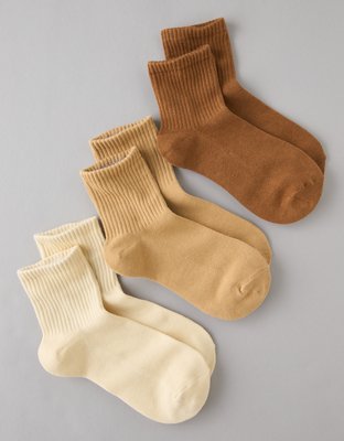 AE Boyfriend Socks 3-Pack