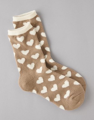 AE Heart Crew Socks