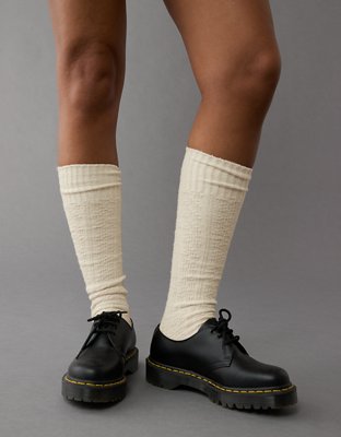 AE Cable Over-The-Knee Socks