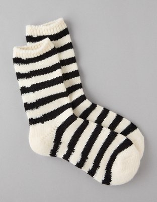 AE Calcetines Largos Tejidos Rayados
