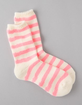 AE Knit Striped Crew Sock