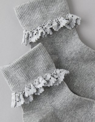 Носки AE Boyfriend, оборки — American Eagle — фото 3