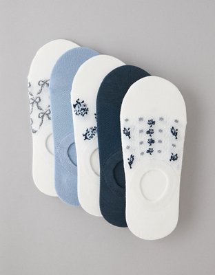 AE Printed No-Show Socks 5-Pack