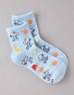 AE Paquete de Calcetines Boyfriend de Snoopy y Frutas