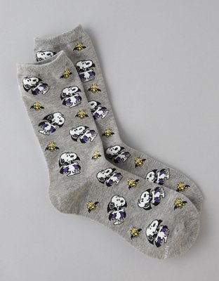 AE Vampire Snoopy Crew Socks
