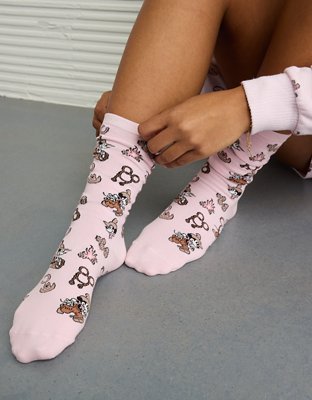 AE Mickey Mouse Western Crew Socks
