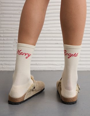 AE Bright & Merry Crew Socks