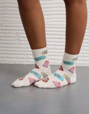 AE Sardine Cropped Crew Socks