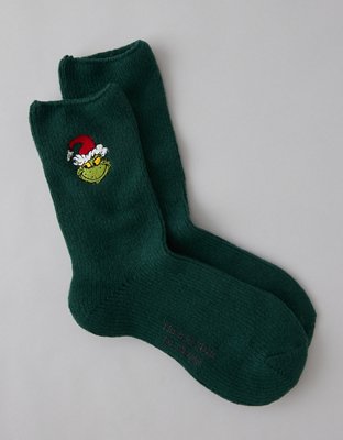 AE Grinch Crew Socks