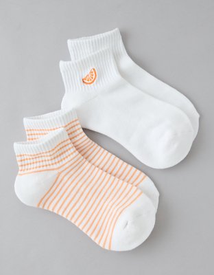 AE Graphic Shortie Crew Socks 2-Pack from American Eagle - $14.95