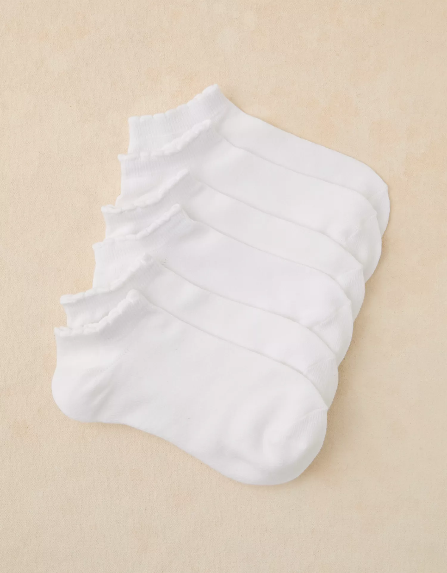 AE Scalloped Ankle Socks 3-Pack