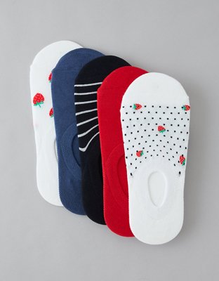 AE No-Show Socks 5-Pack