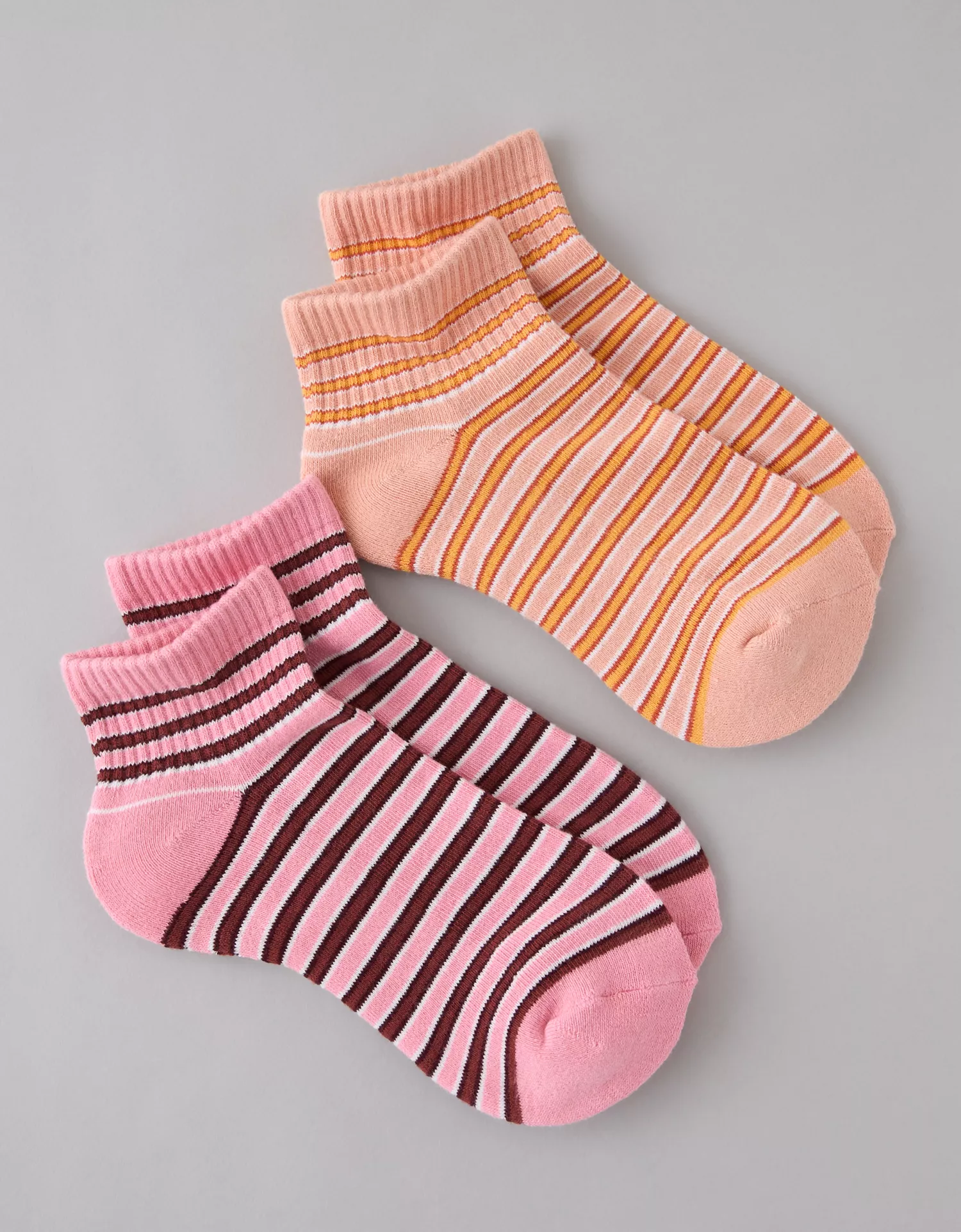 AE Graphic Shortie Crew Socks 2-Pack