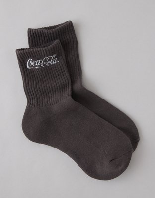 AE Coca-Cola Cropped Crew Socks