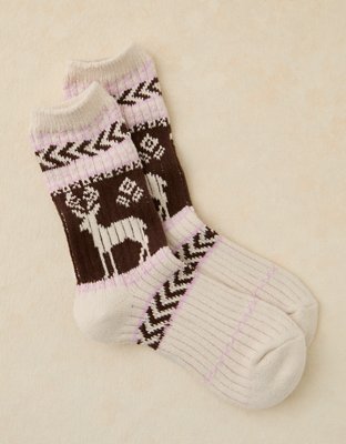 AE Cozy Knit Crew Socks