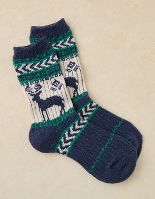 AE Cozy Knit Crew Socks