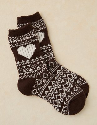 AE Cozy Knit Crew Socks