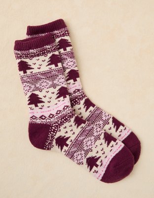 AE Cozy Knit Crew Socks