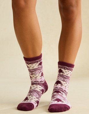 AE Cozy Knit Crew Socks