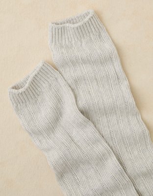 AE Ribbed Knit Knee-High Socks