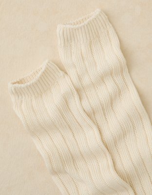 AE Ribbed Knit Knee-High Socks