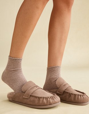 AE Pointelle Cropped Crew Socks 2-Pack