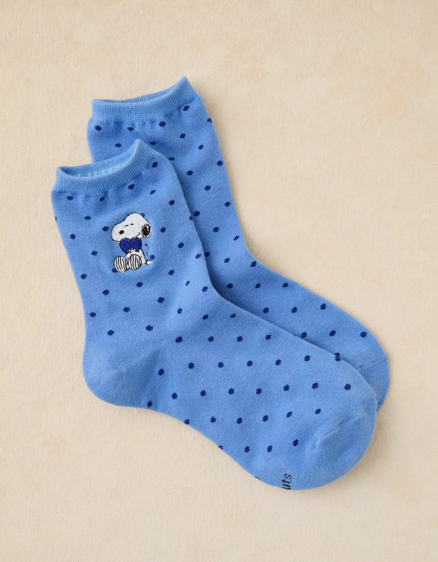 AE Snoopy Cropped Crew Socks - thumbnail 4