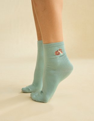 AE Halloween Cropped Crew Socks