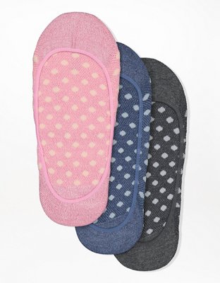 AE Mesh No Show Socks 3-Pack