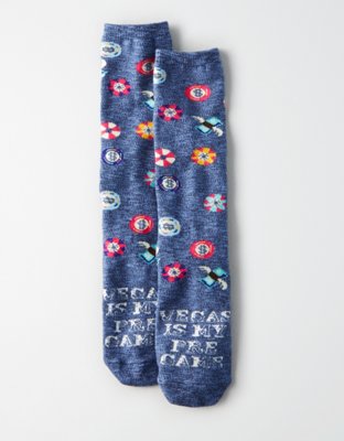 AEO Vegas Poker Crew Sock - 