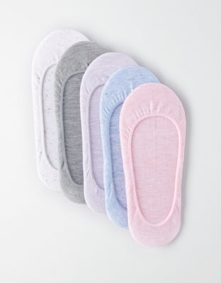 AEO Soft Heather No Show 5-Pack - 