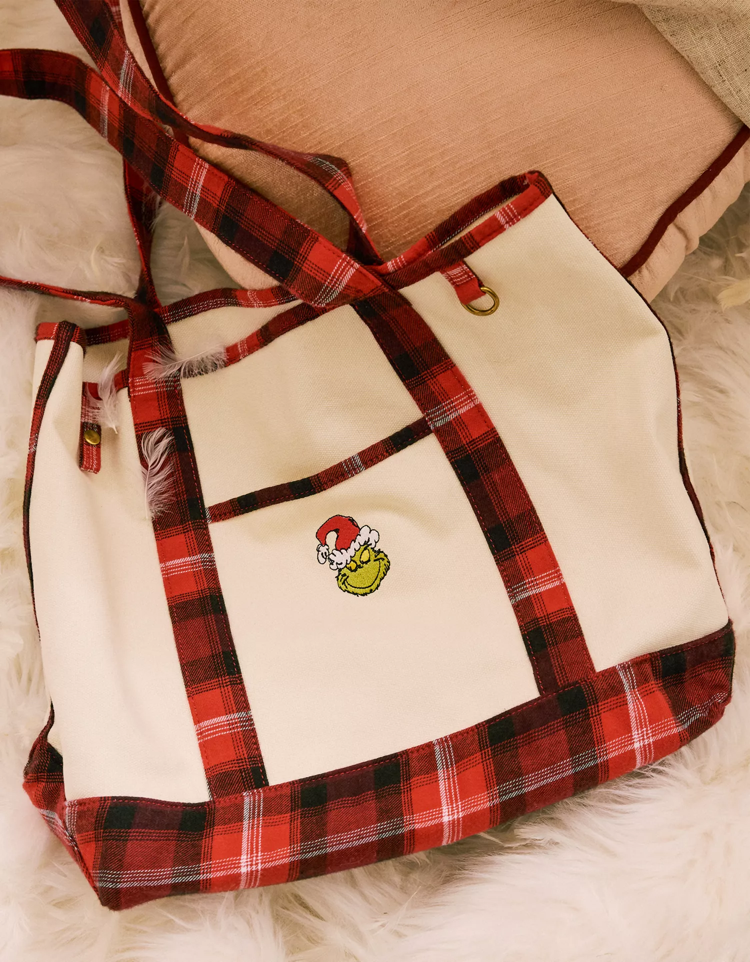 AE Off-Duty Grinch Tote Bag
