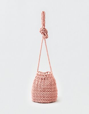 AEO Beaded Bucket Bag