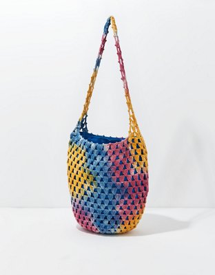 AE Slouchy Crochet Bag